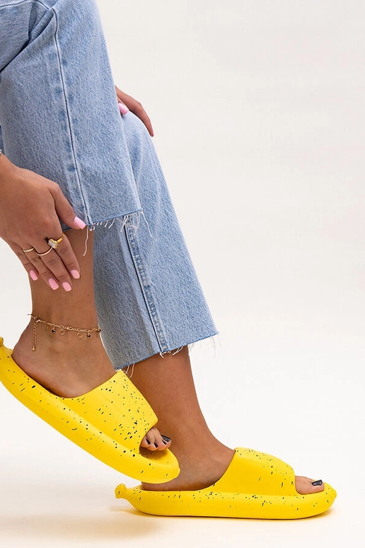 Tongs jaunes à large bride Hekssa Tongs jaunes à large bride Hekssa