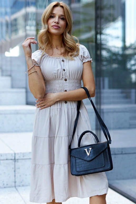 Sac bandoulière motif crocodile Barsa Sac bandoulière motif crocodile Barsa