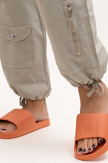 Chaussons en mousse Menta Orange 2