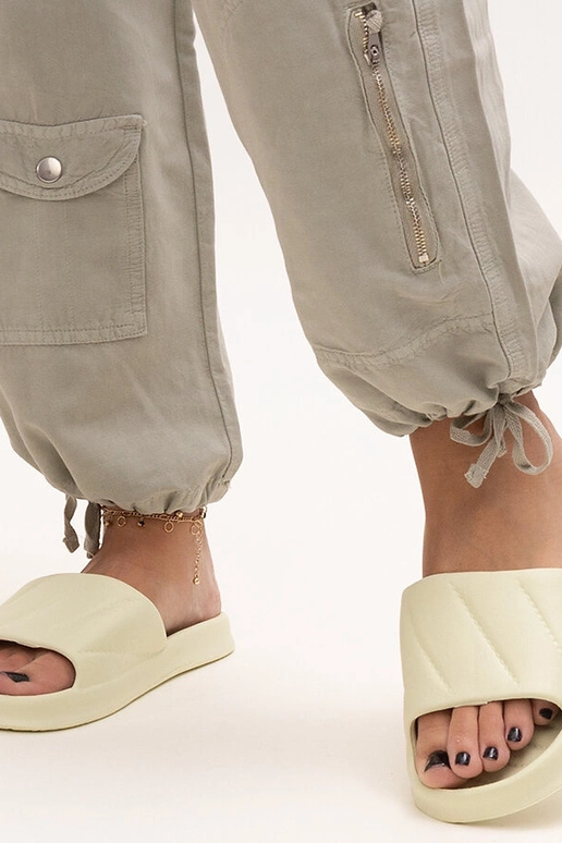 Chaussons en mousse Primula verte Chaussons en mousse Primula verte