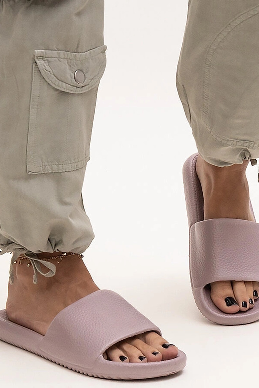 Chaussons en mousse violet Primula