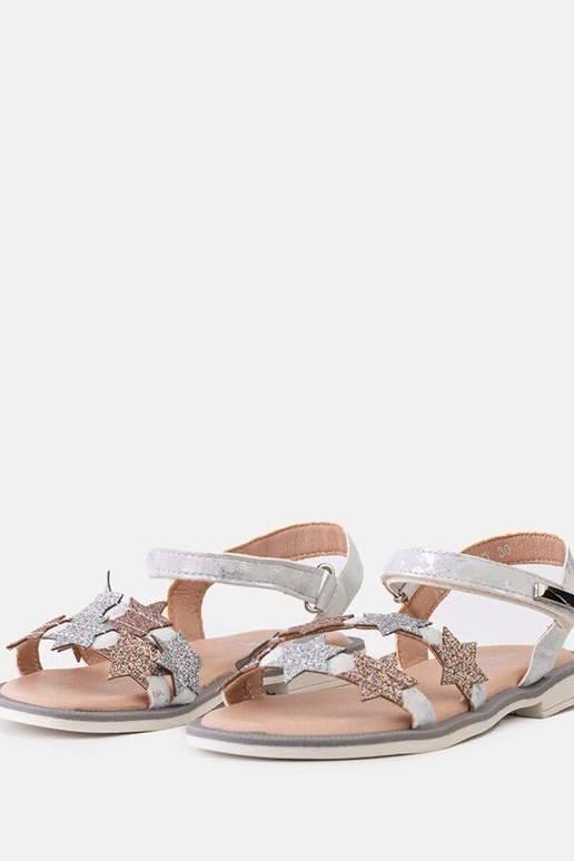 Sandales enfant Charisa grises avec... Sandales enfant Charisa grises avec...