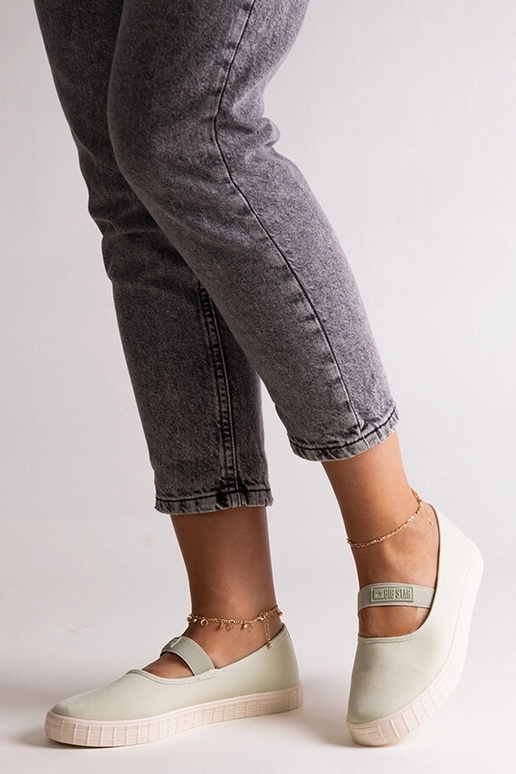 Baskets vertes Big Star NN274604