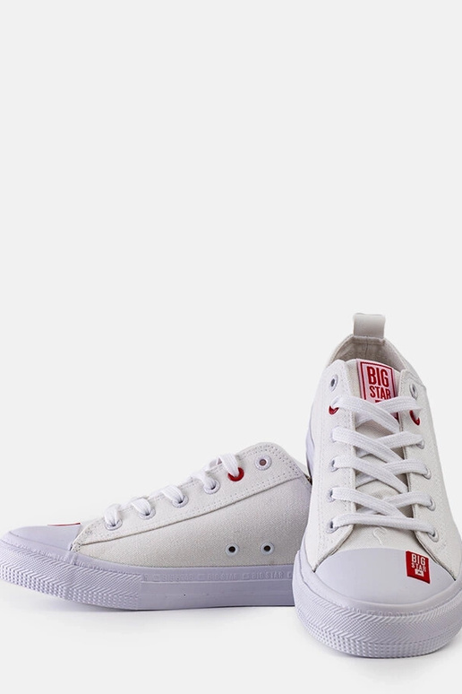 Baskets blanches Big Star pour hommes...