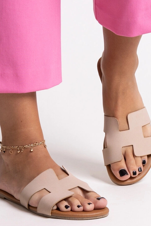 Tongs classiques beiges Juma Tongs classiques beiges Juma