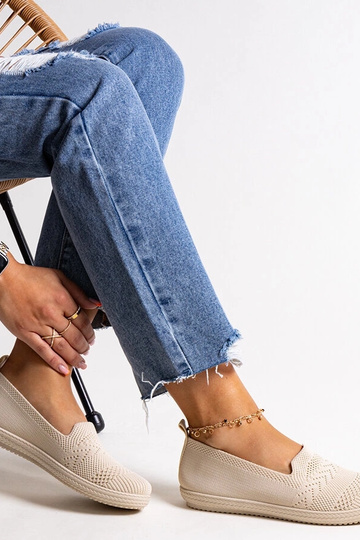 Baskets à enfiler en tissu...