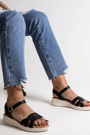 Sandales compensées basses... 2