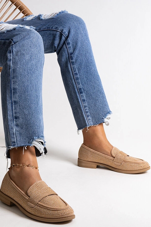 Mocassins marron en Mogha Zircon Mocassins marron en Mogha Zircon