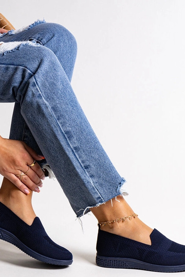 Baskets à enfiler bleu...