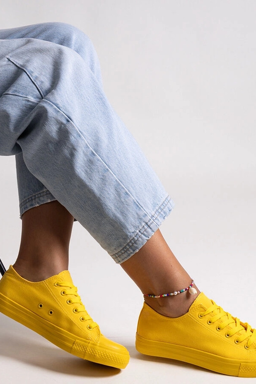 Baskets Nudar classiques jaunes