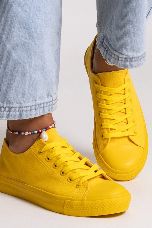 Baskets Nudar classiques jaunes