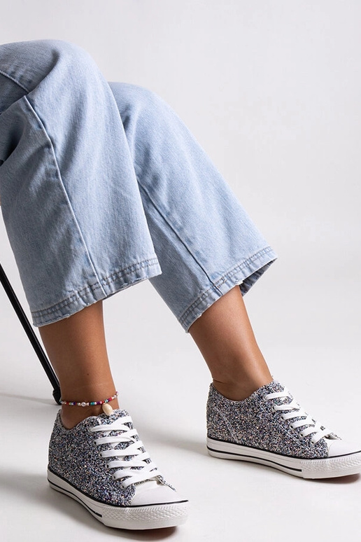 Baskets montantes brillantes noires... Baskets montantes brillantes noires...