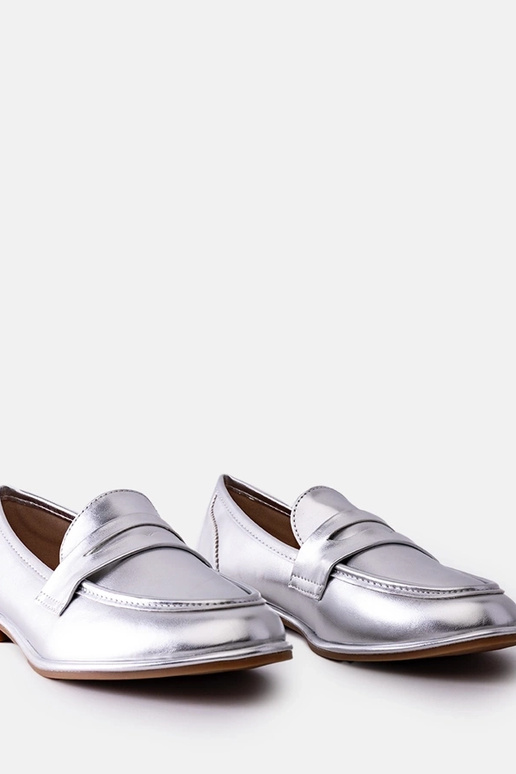 Mocassins métalliques argentés Palinka Mocassins métalliques argentés Palinka