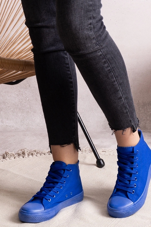 Baskets montantes Ralife bleues