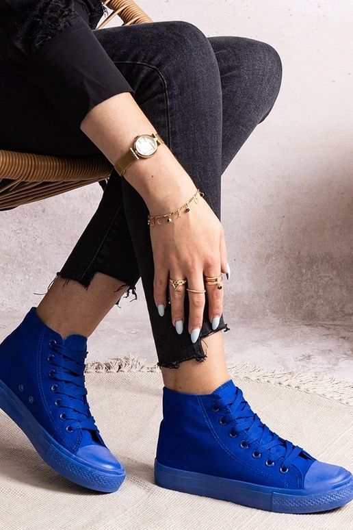 Baskets montantes Ralife bleues