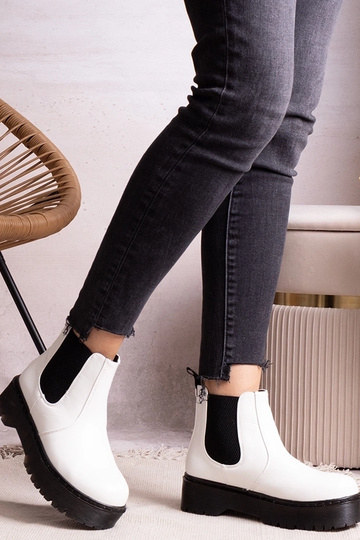 Bottines blanches à... 2