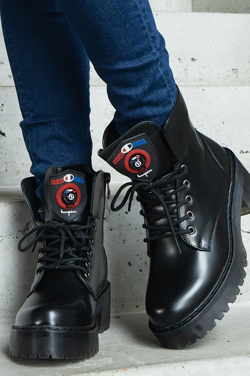 Botillons noirs pour femmes Ranco