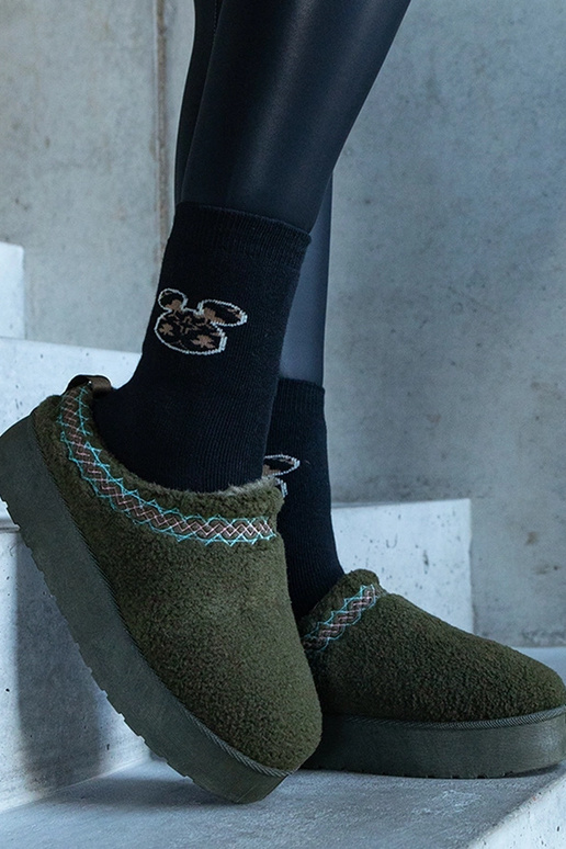 Bottes de neige basses à plateforme...