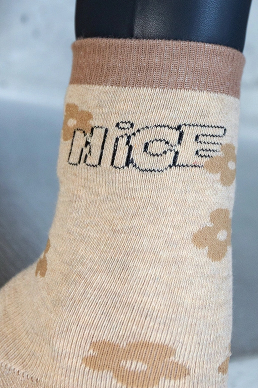 Chaussettes chaudes beiges Sella Chaussettes chaudes beiges Sella