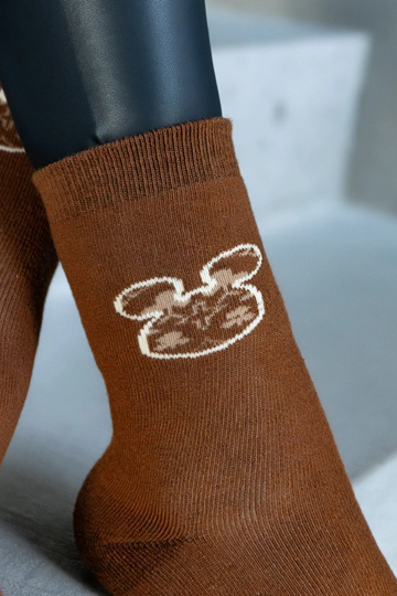Chaussettes chaudes marron Sella