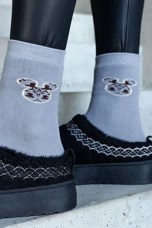 Chaussettes chaudes Sella grises Chaussettes chaudes Sella grises