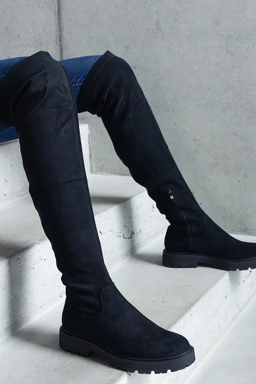 Bottes longues noires à... 2