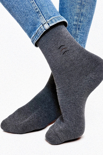 Chaussettes chaudes grises...