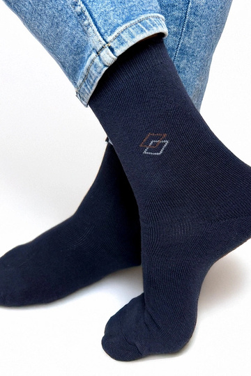 Chaussettes chaudes bleu foncé pour hommes Narus 2