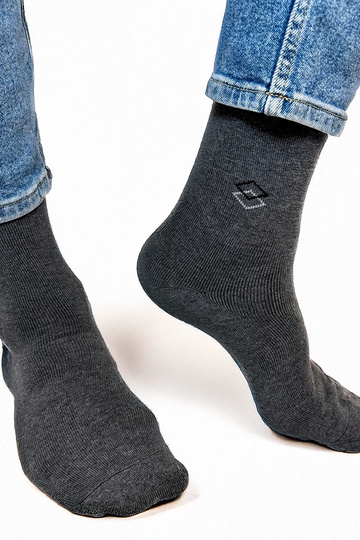 Chaussettes chaudes grises pour hommes Narus