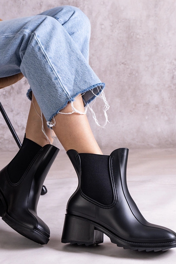 Bottes Wellington noires...
