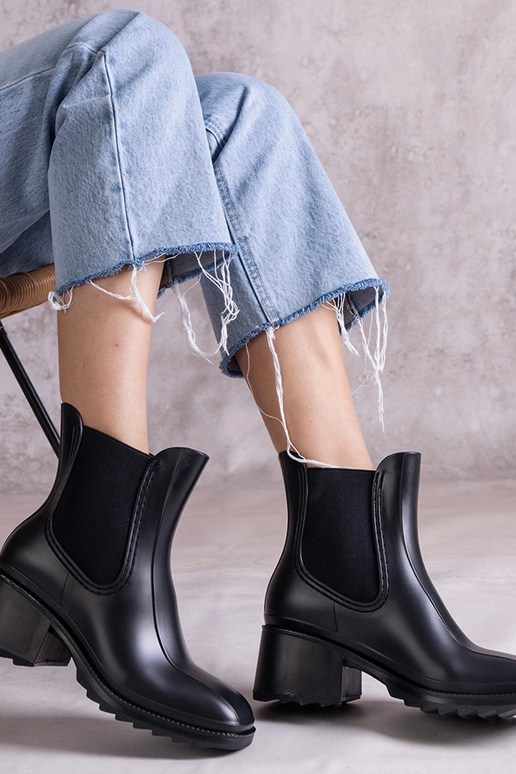 Bottes Wellington noires Surien