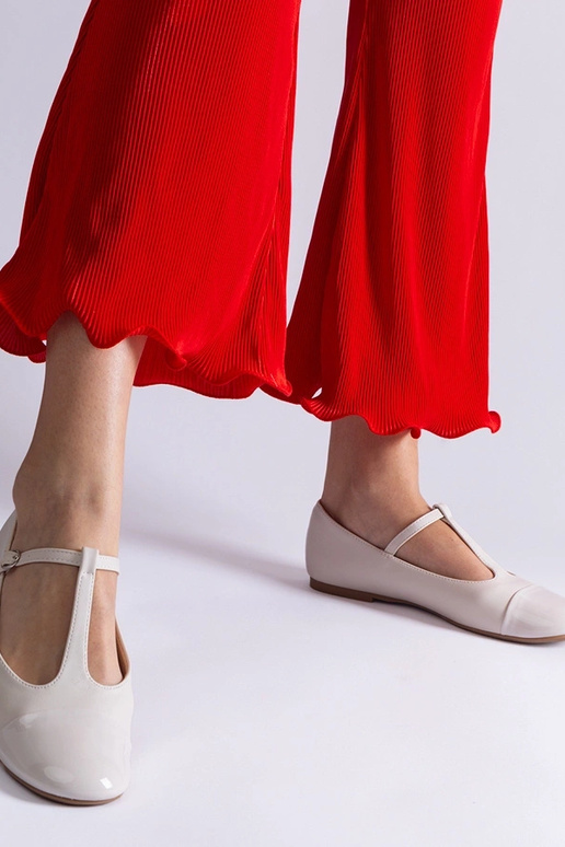 Ballerines Gloriana en cuir verni...