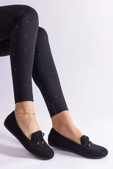 Mocassins en daim noir pour... 2