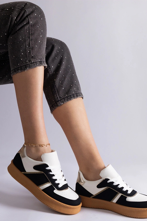 Baskets à lacets à plateforme...