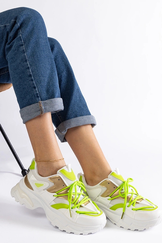 Baskets de sport blanches Sulamita