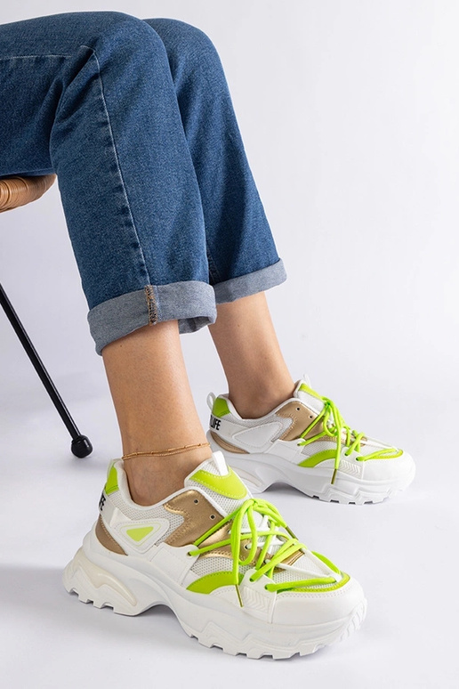 Baskets de sport blanches Sulamita