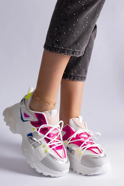 Baskets de sport Sulamita blanches et...