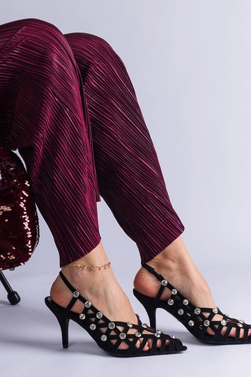 Sandales tressées noires... 2