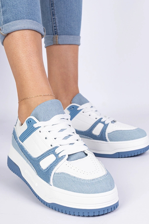 Sneakers sportives bleues pour femmes...