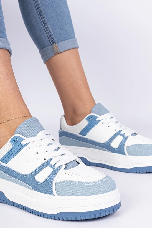 Sneakers sportives bleues pour femmes...