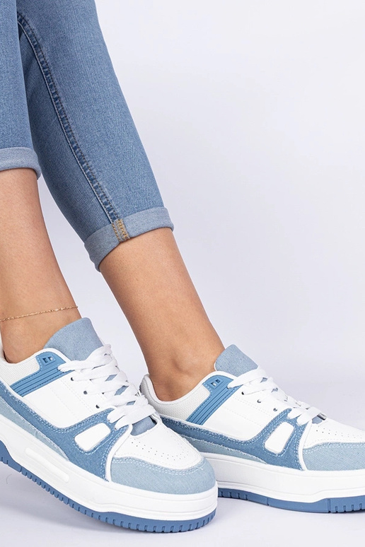 Sneakers sportives bleues pour femmes...