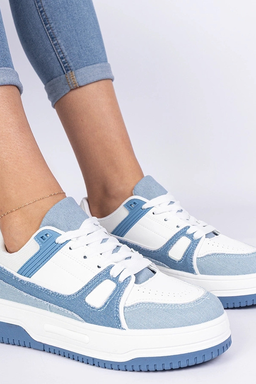 Sneakers sportives bleues pour femmes...