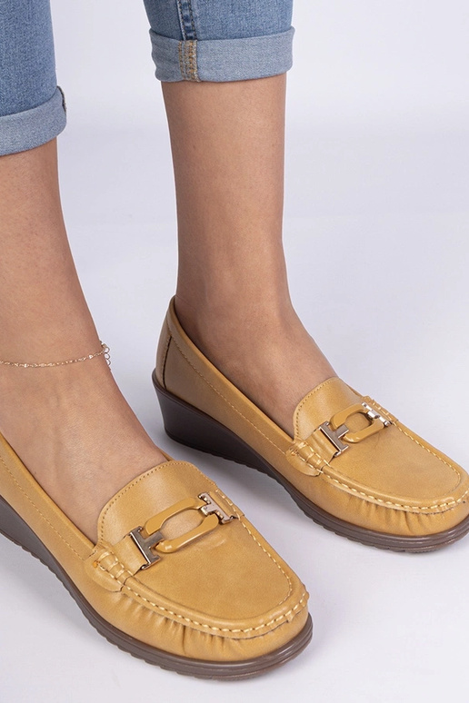 Mocassins jaunes pour femmes à... Mocassins jaunes pour femmes à...