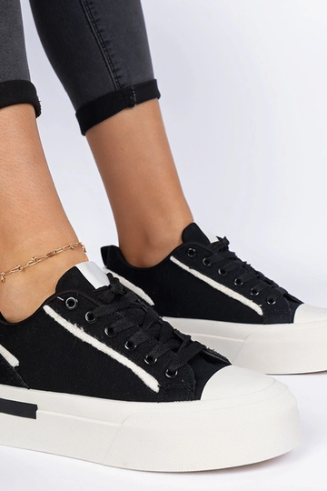 Baskets noires pour femmes... 2