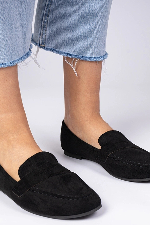 Mokasins noirs élégants Palmarina Mokasins noirs élégants Palmarina