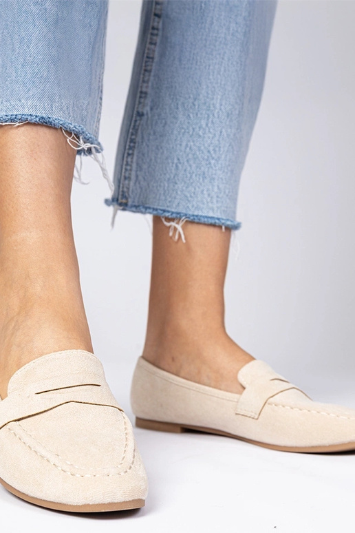 Mokasins beiges élégants Palmarina Mokasins beiges élégants Palmarina