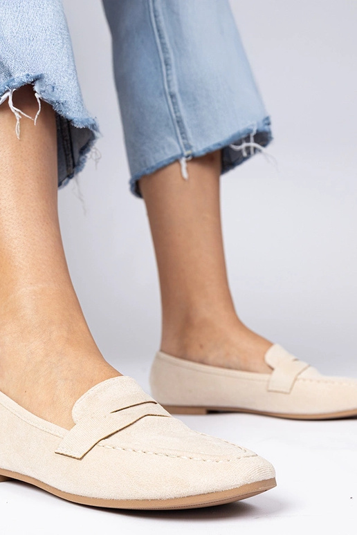 Mokasins beiges élégants Palmarina Mokasins beiges élégants Palmarina
