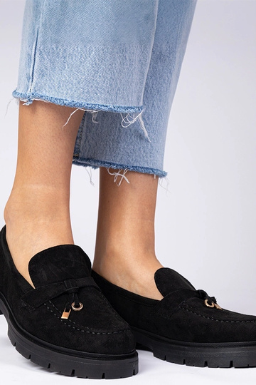 Mocassins élégants noirs en... 2