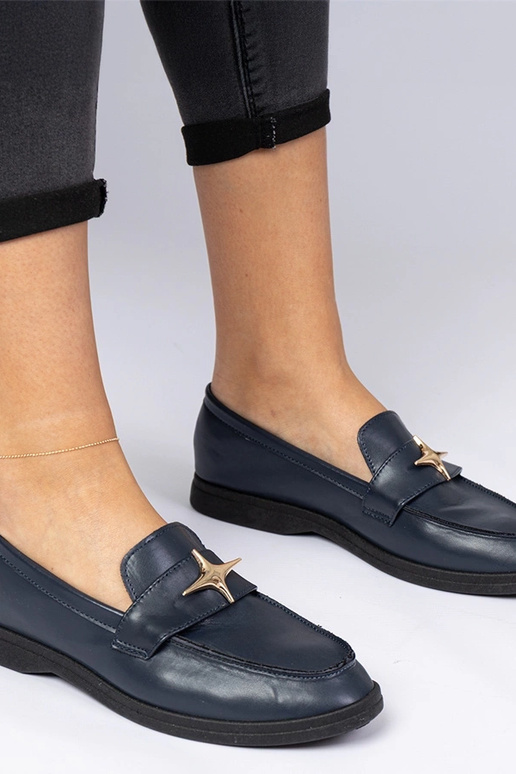 Mocassins pour femmes bleu marine... Mocassins pour femmes bleu marine...