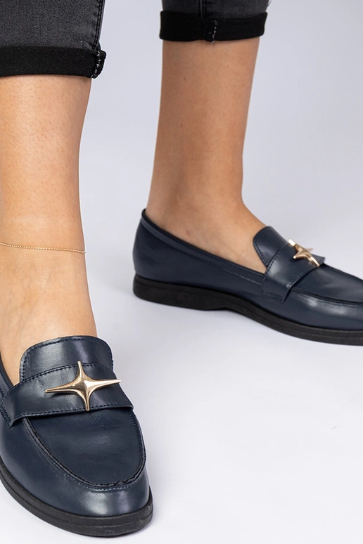 Mocassins pour femmes bleu marine... Mocassins pour femmes bleu marine...